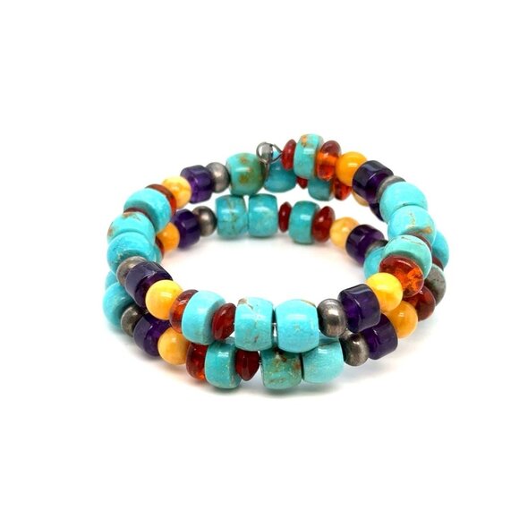 Jewelry - 925 Wrap Multi-Stones Bracelet
